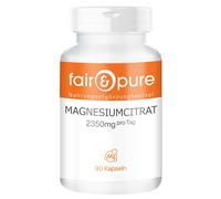 Citrato di magnesio - 90 capsule, ottima biodisponibile tramite forma di citr...