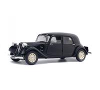 Citroen 11 CV Traction Avant nero modello di auto S1800903 Solido 1:18