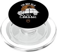 Citroën 2CV Bianco Io non sono Vecchio Classico Tramonto PopSockets PopGrip per MagSafe