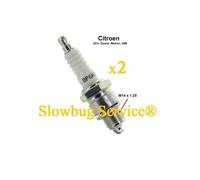CITROEN 2CV DYANE MEHARI AMI 6/8 - 2 CANDELE NGK BP6HS SPARK PLUG