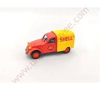 Citroen 2CV Shell 1/43 Macchina Miniatura Norev