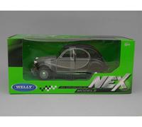 CITROEN 2CV 6 Charleston - 1976 - yellow / black - WELLY 1:24