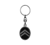 Citroen 4R Quattroerre.it Portachiavi Ufficiale Compatibile New,in Metallo, Nero