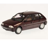 Citroen AX TEN 1992 Opera rosso modello di auto 155163 Norev 1:43