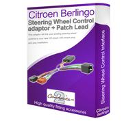 Citroen Berlingo Volante Controllo Cavo, Auto Stereo Leva Adattatore Interfaccia