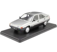 Citroen Bx Leader 1985 Argento Modellino Auto 1:24 Whitebox