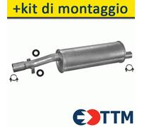 CITROEN C25 BUS 1.8 1.9 D 2.0 2.5 D 1981-1994 Silenziatore Marmitta Posteriore+
