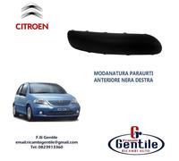 Citroen C3 2002 - 2005 MODANATURA PARAURTI ANTERIORE DESTRA NERA