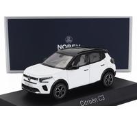 Citroën C3 2024 Polar bianco e nero 1/43 di Norev 155311
