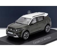 Citroen C3 Aircross 2025 Verde Montana e Tetto Bianco 1:43