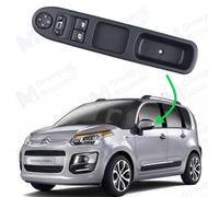 Citroen C3 Picasso Pulsantiera Interruttori Alzacristalli Retrovisori Sinistra
