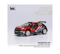 Citroën C3 Rally2 #22 vincitrice Rally di Monte Carlo 2025 Rossel 1/43 IXO RA...