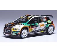 MODELLINO AUTO STATICO IXO CITROEN C3 RALLY WALLONIEN 2024 DE CECCO SCALA 1/43