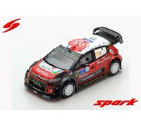 Citroen C3 WRC Rally Messico 2018 Leob Elena #11 S5962 Spark 1/43 Rally
