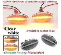 CITROEN C4 CACTUS 14-20 INDICATORI DI DIREZIONE LATERALI DINAMICI CRISTAL