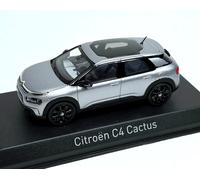 Citroen C4 Cactus Grigio Metallizzato, 2018, NOREV 1:43