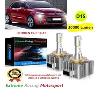 CITROEN C4 II 10-18 KIT CONVERSIONE LED 4575 CPS ULTRAWHITE D1S 100W 30 KLM CANB