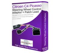 Citroen C4 Picasso Volante Controllo Cavo, Stereo Gambo Adattatore Interfaccia