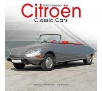 Citroen Classic Cars 2026 Calendar | Square Wall Calendar | Car Enthusiast Gift | Plastic Free Packaging | by Avonside Publishing
