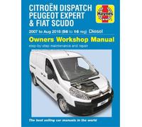 Citroën Dispatch, Peugeot Expert & FIAT Scudo Diesel ('07-Aug '16) 5 (Tascabile)