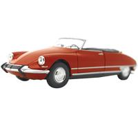 Citroen. DS 19 Cabriolet 1975 - rosso con capote aperta.