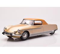 MODELLINO AUTO STATICO NOREV CITROEN DS19 LE DANDY 1964 BEIGE MODELLISMO 1:18