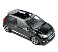Citroen DS 3 Cabrio Nero 1:18 NOREV Modello Auto Metallico