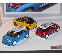 Citroen DS 3 Set Roofdeco NOREV 1:43 Modello Auto Metallo Multi-colore