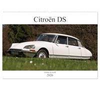 Citroën DS - Göttin in weiß (Wandkalender 2026 DIN A2 quer), CALVENDO Monatskalender: DS - seit 1956 allen Anderen voraus!