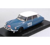 MODELLINO AUTO STATICO SPARK CITROEN DS19 #233 TOIVONEN MONTECARLO 1963 1/43