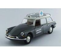 Citroen DS19 Ambulance Municipale 1962 Grey 1:43 Model RIO