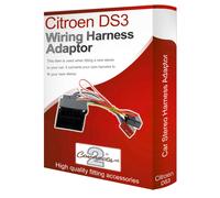 Citroen DS3 CD Radio Stereo Cablaggio Cavo Adattatore Iso Convertitore