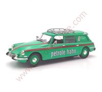Citroen Id DS 19 Break Petrolio Hahn 1966 1/43 Macchina Miniatura Norev
