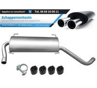 Citroën Jumper III 2.2 HDI (Da 07/2006) Marmitta Posteriore Scarico E Completa