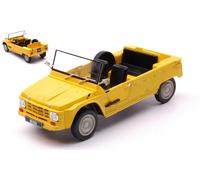 MODELLINO AUTO STATICO WHITEBOX CITROEN MEHARI GIALLO 1970 MODELLISMO SCALA 1:24