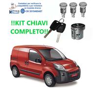 Citroen Nemo Kit Completo Chiavi Con Avviamento Accensione Cilindretti Nottolini