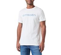 CITROËN O103080-W000 T-Shirt Logo Stampa Larga C24S Uomo White Taglia L