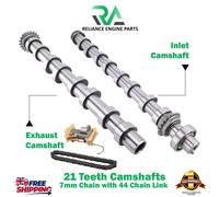 Citroen Peugeot DV5R IN Ingresso Scarico Camme Kit Catena 7MM 21 Denti 1.5 D