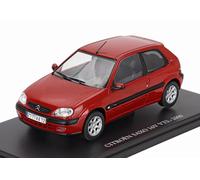 CITROEN SAXO 16V VTS dal 2000 rosso a 1/24 di IXO per Hachette