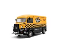 MODELLINO FURGONE STATICO SOLIDO CITROEN TYPE HY NYC BURGER 1969 GIALLO 1:18