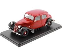 MODELLINO AUTO EPOCA STATICO WHITEBOX CITROEN TRACTION AVANT 11BL ROSSO 1/24