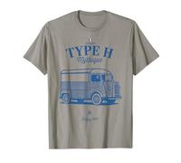 Citroën Type H Mythique Furgone retrò Francese Maglietta