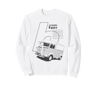 Citroën Type H Retro Francia Van Promo Vista Frontale Felpa