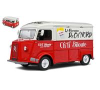 MODELLINO FURGONE STATICO SOLIDO CITROEN TYPE HY FRITERIE CHTI BILOUTE 1969 1/18