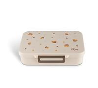 Citron Contenitore per il pranzo per bambini con scomparti, 700 ml, con piattino, materiali resistenti e sicuri, senza BPA e melammina, a prova di perdite, con scomparti, portapranzo Bento per bambini