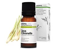 Citronella di Giava BIO (Cymbopogon winterianus) - 10 mL - Olio Essenziale Chemiotipizzato e Certificato AB - Aroma Labs - Made in France