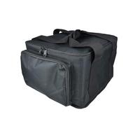 Citronic Borsa da transito per 4 montanti PAR | Custodia da viaggio in nylon resistente con scomparti imbottiti | Borsa per il trasporto dell'illuminazione con tasche per accessori e maniglie per il