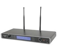 citronic Ru210H Uhf Dual Wireless Neckband/Tie Clip Microfono Sistema