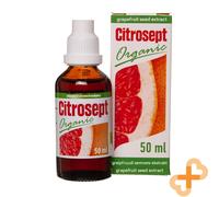 Citrosept Biologico Pompelmo Semi Estratto Sistema Immunitario Supporto 50ml