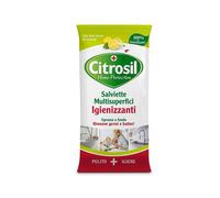 Salviette Multisuperfici Igienizzanti Al Limone Citrosil Home Protection 40 Panni